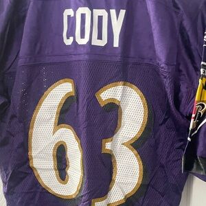 Reebok Purple NFL Players Mesh Jersey
